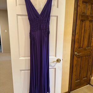 Christian Dior - Elegant Purple Evening Gown. Size 4